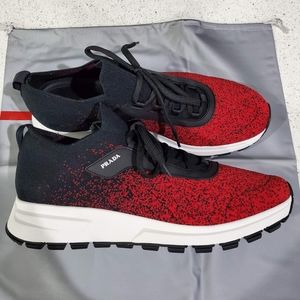 Prada Men's Nylon Tech Sneakers US 10.5